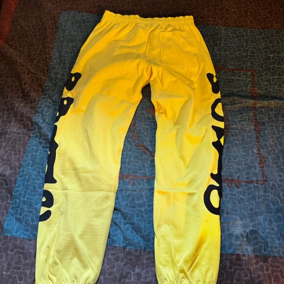 Sp5der Beluga Gold Sweatpants - Picture 4 of 4